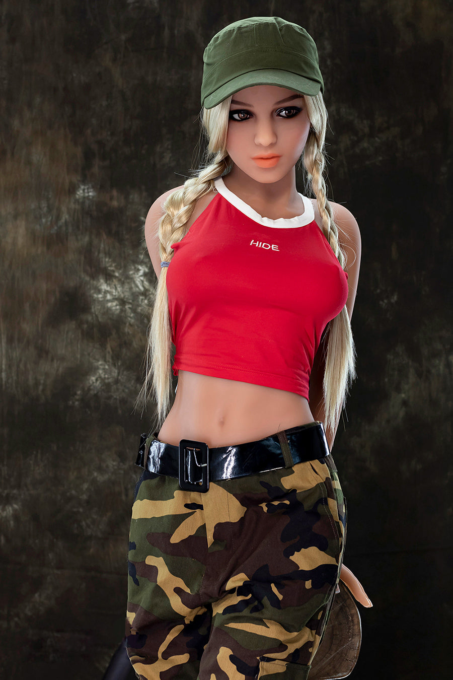 Beautiful doll with tall stature, large breasts, and buttocks, slim face and slim body simulation doll