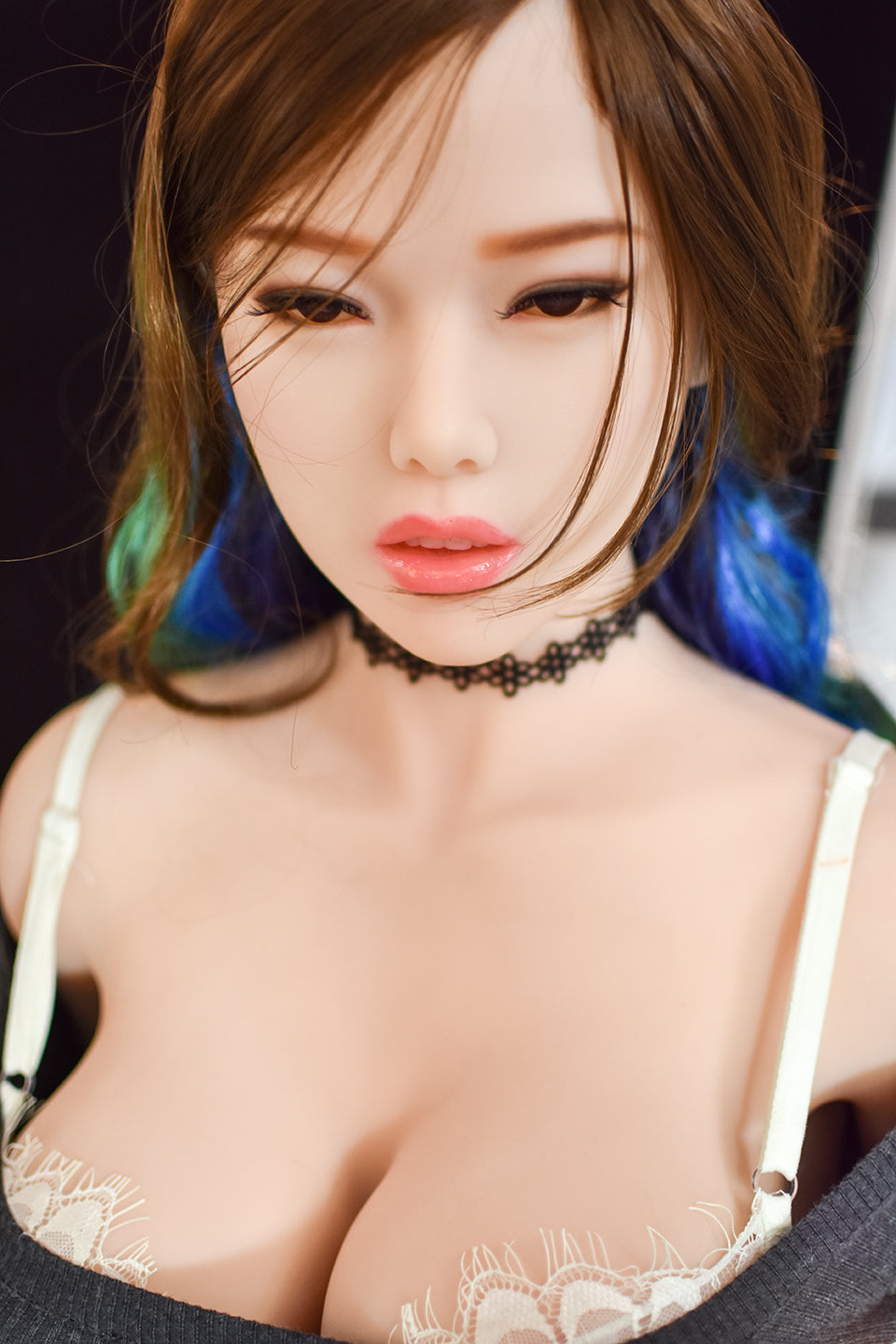 Sexy busty sex simulation doll